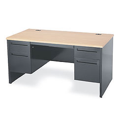 Teacher Desk with Twin Drawers