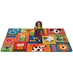 Animal Sounds Toddler Rug