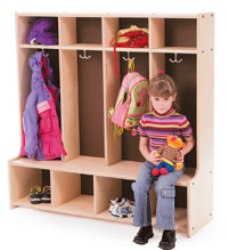 Coat Cubby with Bench